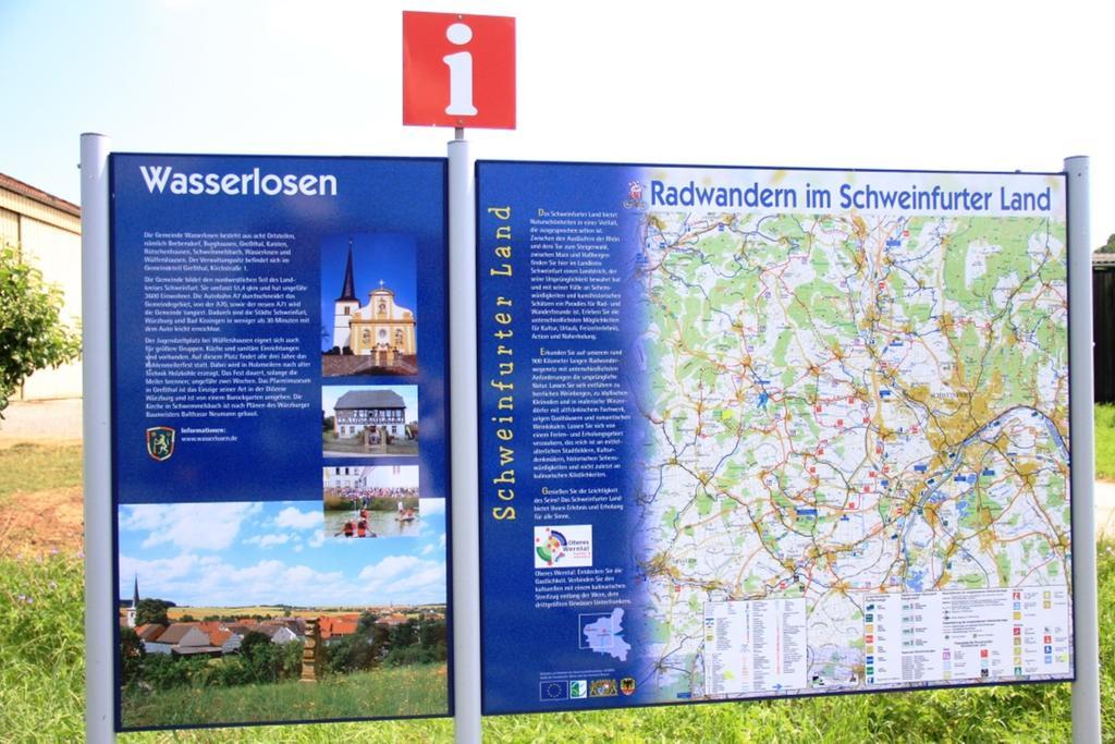 Landgasthof Frankentor Wasserlosen Экстерьер фото